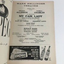 1960 Playbill Mark Hellinger Theatre Herman Levin Present My Fair Lady M... - £11.16 GBP