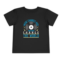 Music Changes Kids T-Shirt (Cotton, Short Sleeve, Crew Neck) - £13.81 GBP