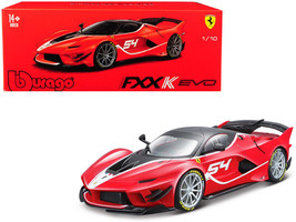 Ferrari FXX K Evo #54 Michael Luzich Signature Series 1/18 Diecast Car Bburago - £66.61 GBP