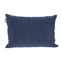 Shimmering Blue Beaded Luxury Throw Pillow - £56.23 GBP