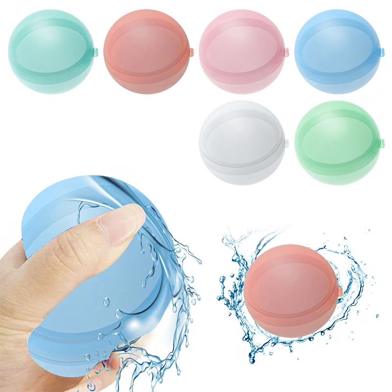 5PCS Self-Sealing Reusable Throw Water Balloons Summer Swimming Pools Wat - $12.60