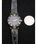 Ladies Watch Simon Chang Leather Gold, France, 6 Jewel Quartz - £102.68 GBP