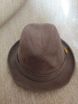 Dobbs Fedora Golden Coach size 7 1/4 Hat vintage brown - £35.45 GBP