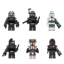 6pcs Clone Force 99/The Bad Batch Hunter Echo Crosshair Star Wars Minifigures - €13,67 EUR