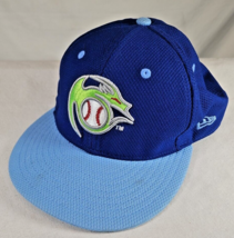 Unknown Baseball Logo Patch Green Dragon Blue New Era Hat Cap Snapback 7... - $6.92
