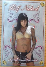Bif Naked Superbeautifulmonster 2005 Postcard Promo For LP Canadian Rock  - £11.53 GBP