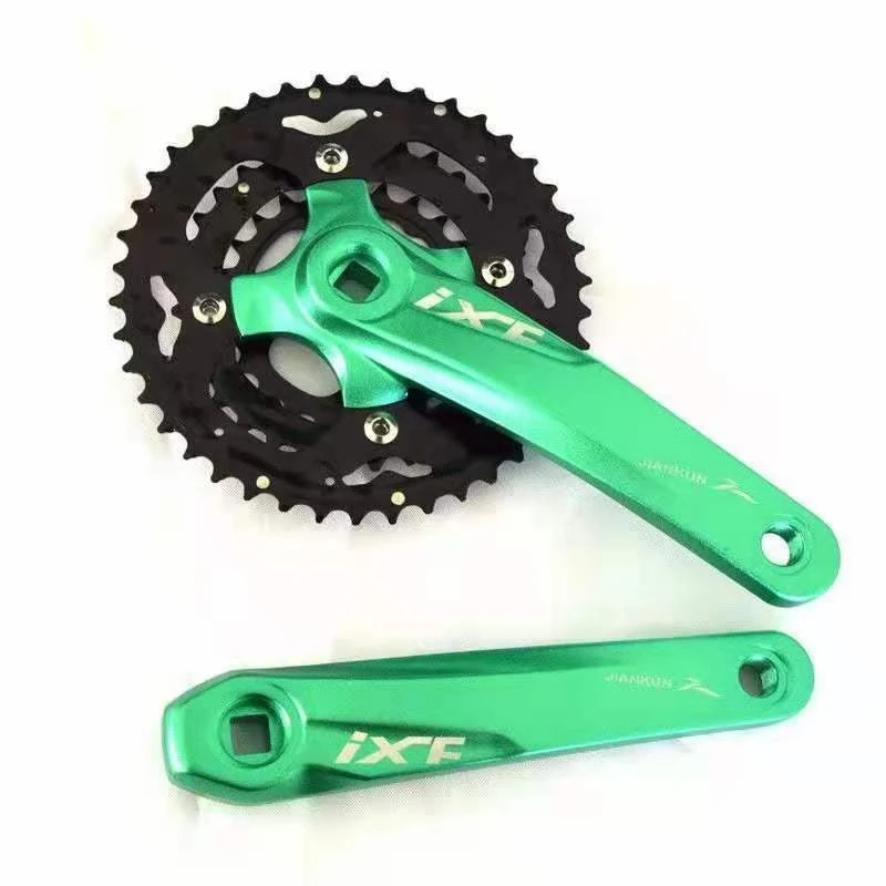 IXF Mountain Bike Square Hole Crankset With Bottom cket EIEIO 170mm 24-32-42T Ch - $143.75