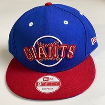 New Era Black San Francisco Giants 9Fifty Snapback Hat MLB - £16.87 GBP