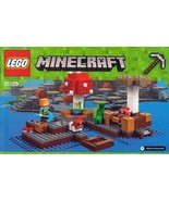 Instruction Book Only For LEGO MINECRAFT  The Mushroom Island 21129 - £5.13 GBP