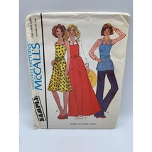 McCall&#39;s Misses Butcher Aprons Sewing Pattern sz 6-20 Sample - uncut - £17.13 GBP