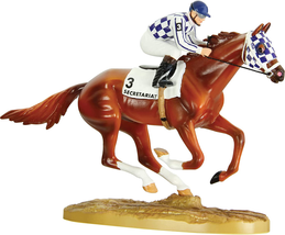 Horses Secretariat 50Th Anniversary Figurine | Limited Edition | Horse Toy Model - $20.56