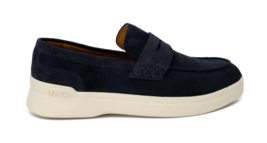 Liu Jo Men Moccasin - 12 US EU 45 Blue Designer Slip-On leather Loafers Shoes - $2,620.74 MXN