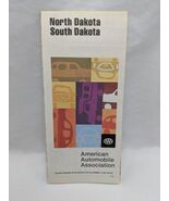 Vintage 1979 AAA North Dakota South Dakota Travel Map - €9,64 EUR