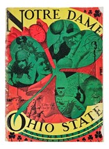 Notre Dame Vs Ohio Estado Noviembre 2 1935 Oficial Juego Programa - £304.40 GBP