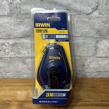 New! Irwin Tools Strait-Line 1932874 IRWIN Speedline Chalk Reel, 100&#39;. - $15.35
