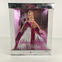 Barbie Doll 2005 Holiday Barbie Bob Mackie Collector Figure Vintage Mattel New - $76.18