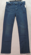 Old Navy Jegging Jeans Women&#39;s 18 Blue Slim Stretch Built Tough Adjustable Waist - £20.46 GBP