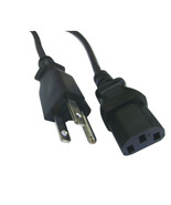 Universal 3 pronged power cord    6 foot UL for computers monitors elect... - $202.15 MXN