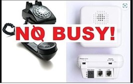 No Busy - Loud Phone Ringer+Flasher - Phone Alert- Automatic Hang-up - - £37.01 GBP