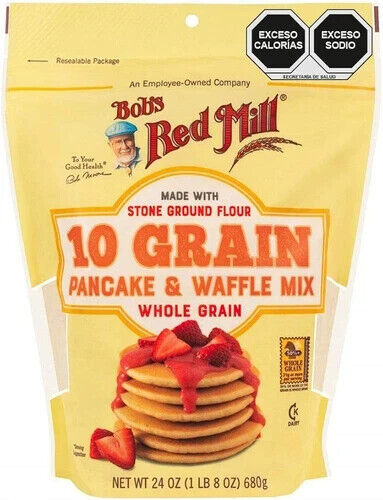 1x Bag Bob&#39;s Red Mill 10 Grain Pancake And Waffle Whole Grain - $15.84