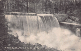 Deep River Connecticut~Falls At Power PLANT~1912 E R La Place Photo Postcard - £9.92 GBP