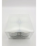 CB2 Pack Of Tea light Candles Crate Barrel Gift Quality Candle White Uns... - £4.70 GBP