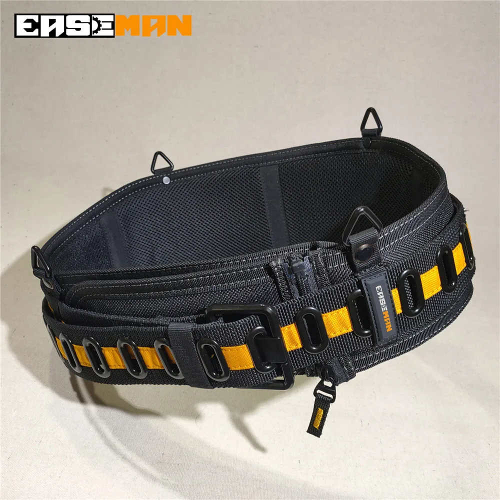 Professional Heavy Work Tool Belt Suspenders Pocket Set Adjustable Lumbar Suppor - £75.22 GBP