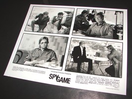 2001 Tony Scott Movie SPY GAME Press Photo BRAD PITT Robert Redford 5555-1 - £7.82 GBP