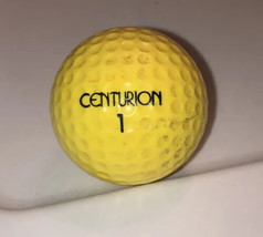 Centurion #1 Yellow Color Vintage Single Golf Ball Rare - £3.08 GBP