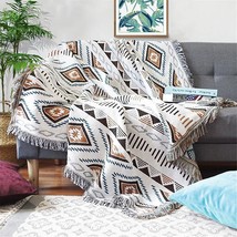 Lqprom Aztec Southwest Throw Blankets Cover For Couch Chair Sofa Bed Out... - £31.95 GBP