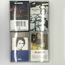 Cassette Lot - Neil Diamond - Heartlight, Lovescape, Love Songs, Beautiful Noise - £7.82 GBP