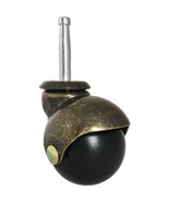 Chair parts online 2" Antique Brass Ball Caster Wheel for Office, Executive, Gam - $26.00