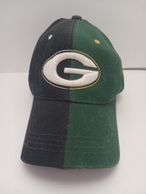 Green Bay Packers Adult Hat, NFL Clincher Ball Cap with Logo 2 Tone Stra... - $185.31 MXN
