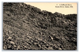 Diffficult Drve Snake River ID Oregon Trail Monument Expedition DB Postcard G18 - £3.91 GBP