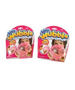 Lot of 2 Tiny Wubble Bubble Ball No Pump Needed Pink - £15.56 GBP