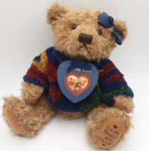 Zondervan bearing love bear 10&quot; Plush love bears all things - £8.67 GBP