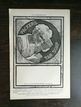 Vintage 1901 Packer&#39;s Tar Soap Full Page Original Ad - $6.64
