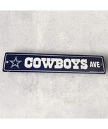 Dallas Cowboys NFL Football Street Sign Ave 4 x 24 - $17.75 CAD