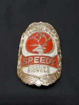 Vintage Speedy Deluxe Bicycle Badge Stag Deer Head Logo Bike Old - £22.24 GBP