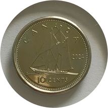 Canada 2024 King Charles III  10 Cent  Coin From First  Strike Roll BU - $1.19