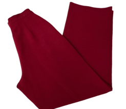 Jones New York Red Wide-Leg Pants womens petite size 6P - £9.43 GBP