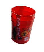 Coca-Cola USA 2 Count 20oz Beer Soda Plastic Cup Advertising Set Of 2 - €12,79 EUR