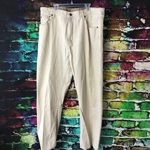 Tommy Hilfiger Women's White Khaki Dress Pants Size 38/30 - $12.13