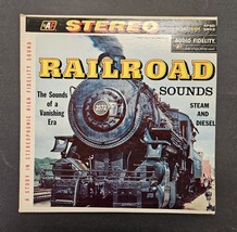 RAILROAD SOUNDS Steam and Diesel 12&quot; Vinyl LP -1957 Audio Fidelity AFSD ... - $9.99