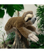 FAO Schwarz Adopt Pet Sloth Plush 15” Super Soft Stuffed Animal Toy layi... - $282.54 MXN