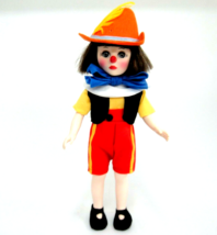 Effanbee Pinocchio Doll 11" Brown Hair Sleep Eyes Jointed 1975 1176 - $10.34