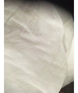 Per yard White Cotton Lawn Fine woven light weight Fabric 57&quot;-58&quot; - $165.31 MXN