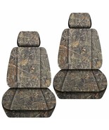 Front set car seat covers fits Jeep Grand Cherokee 1999-2020   camo wetlands - $69.99