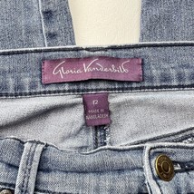 Gloria Vanderbilt Amanda Jeans Womens Size 12 Short Blue Tapered High Rise Pants - $8.42