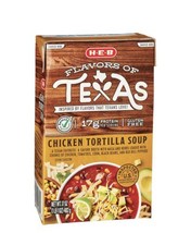 HEB Chicken Tortilla Soup 17 oz. Lot of 3.  Get ready for great taste and fun - $35.61